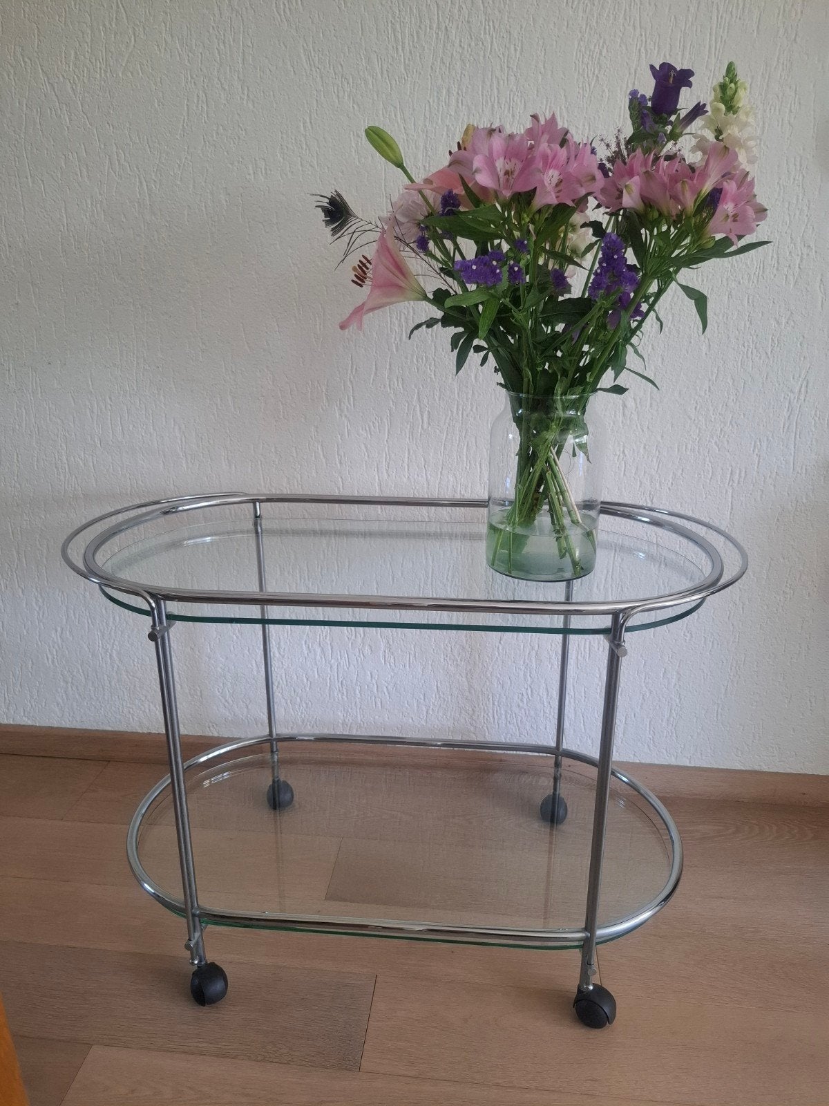 Riki T52 Galotti & Radice design bijzettafel serveerwagen, Ophalen, Overige materialen, Design, Modern, Zo goed als nieuw