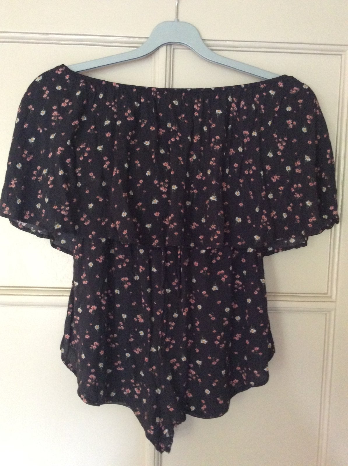 off shoulder jumpsuit Pull and Bear, S, Kleding | Dames, Jumpsuits, Ophalen of Verzenden, Zo goed als nieuw, Maat 36 (S), Zwart