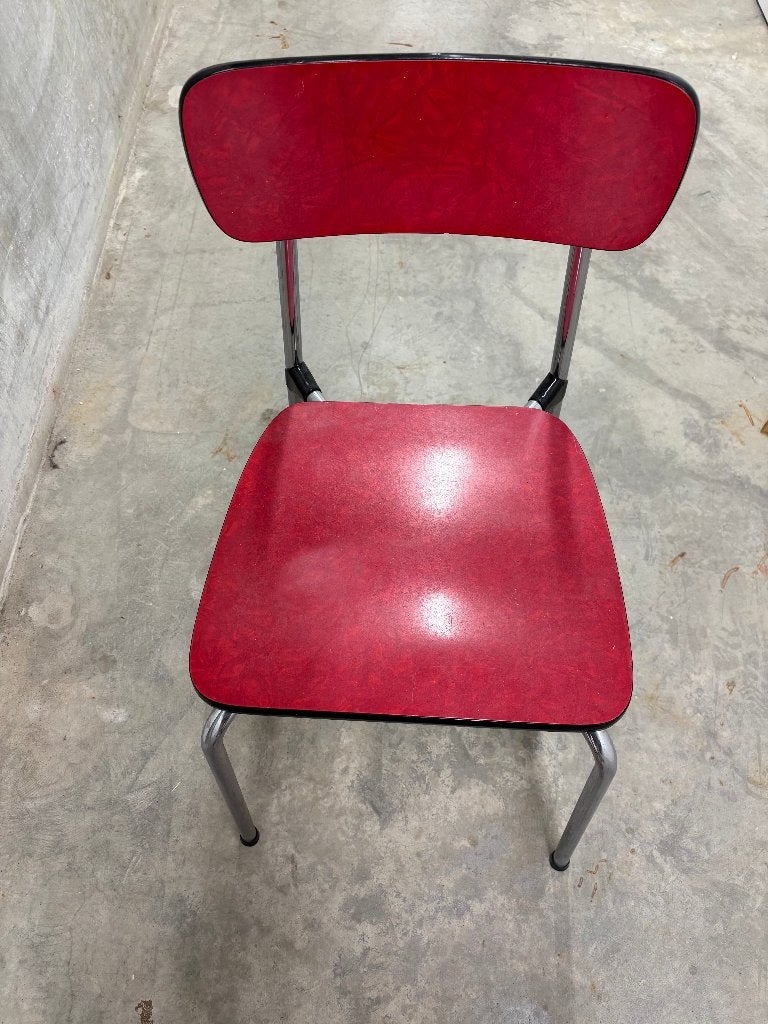 keukenstoel, Huis en Inrichting, Stoelen, Ophalen, Gebruikt, Eén, Metaal
