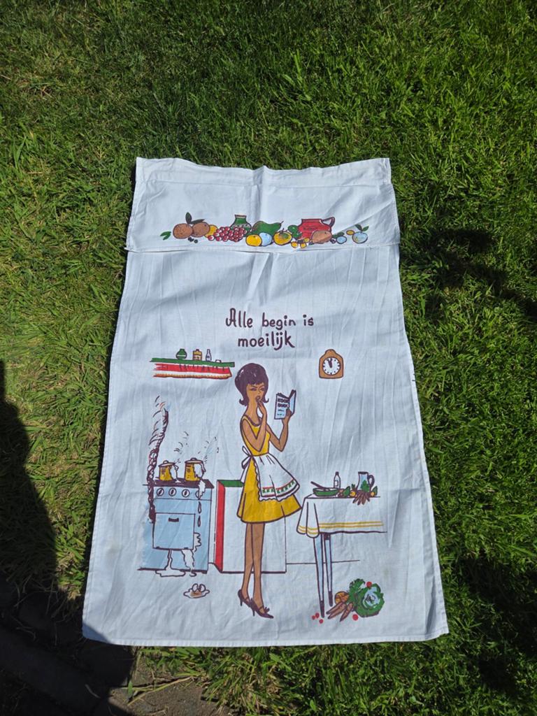vintage overhangdoek, Ophalen of Verzenden