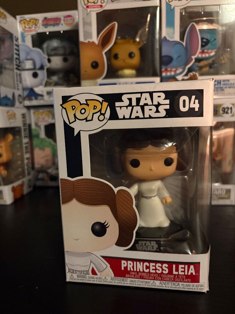 Funko pop Princess Leia 04, Ophalen of Verzenden, Zo goed als nieuw