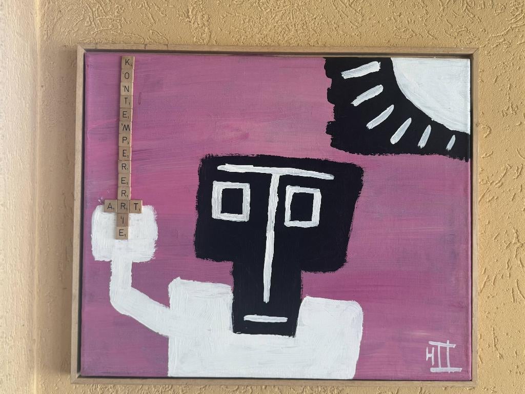 Uniek Mixed Media Kunstwerk (2025) – Hans de Tweede, Antiek en Kunst, Verzenden
