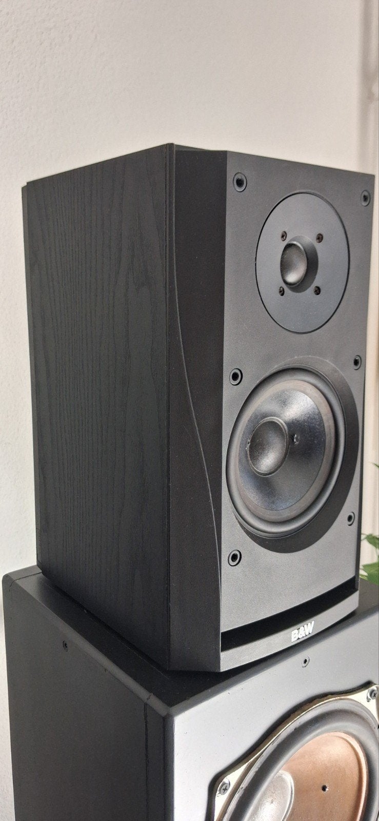 B&W dm 302 luidsprekers (Topconditie), Ophalen, Zo goed als nieuw, 60 tot 120 watt, Bowers & Wilkins (B&W)