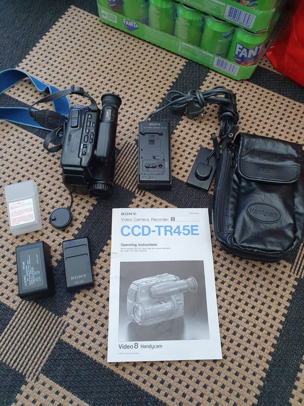 Sony hi8 videocamera, Ophalen of Verzenden, Hi 8
