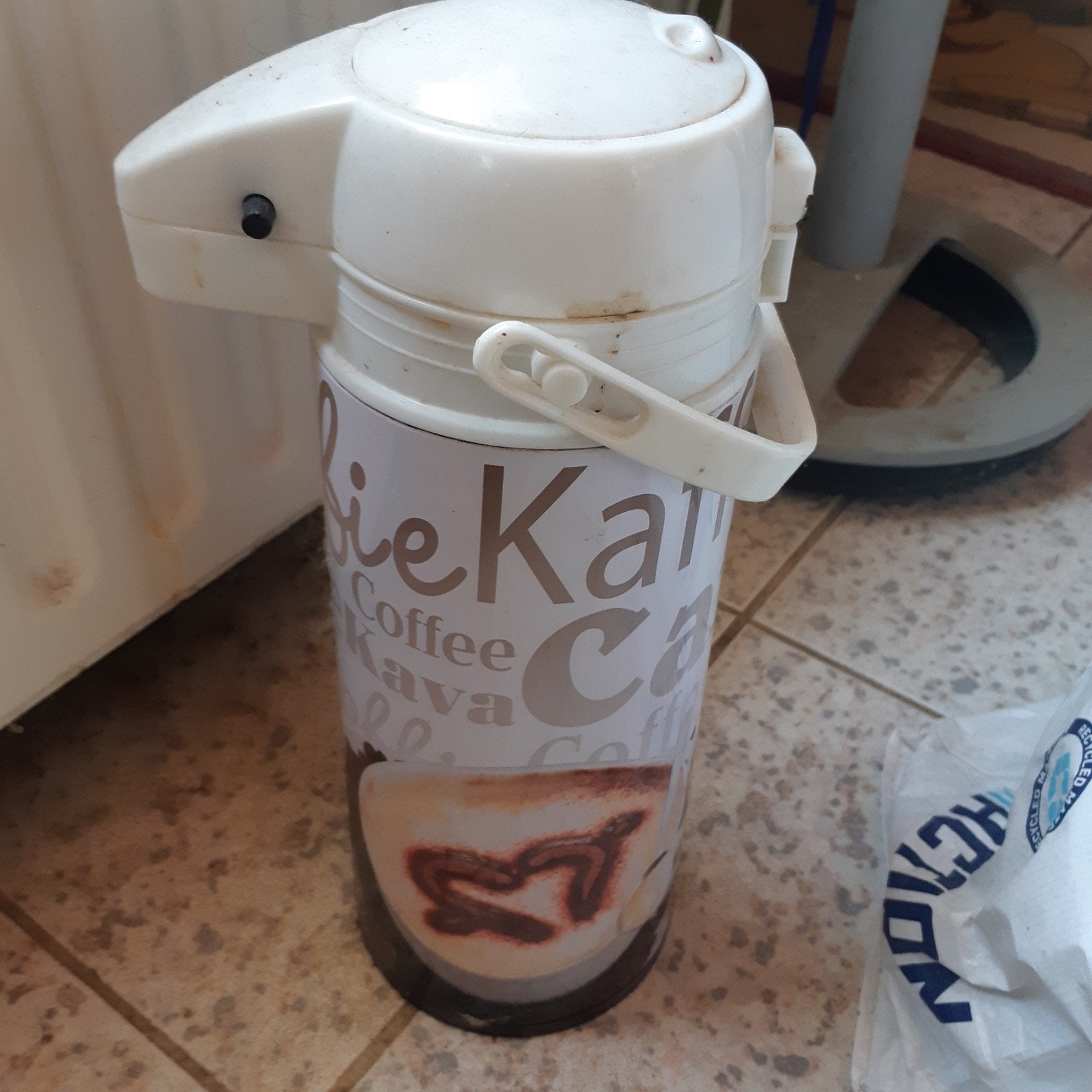 koffiecontainer, Ophalen, Rvs