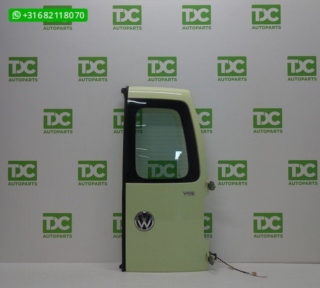 VW Caddy Maxi (07-'0) Achterdeur rechts met ruit lime, Auto-onderdelen, Carrosserie en Plaatwerk, Gebruikt, Achter, Ophalen of Verzenden