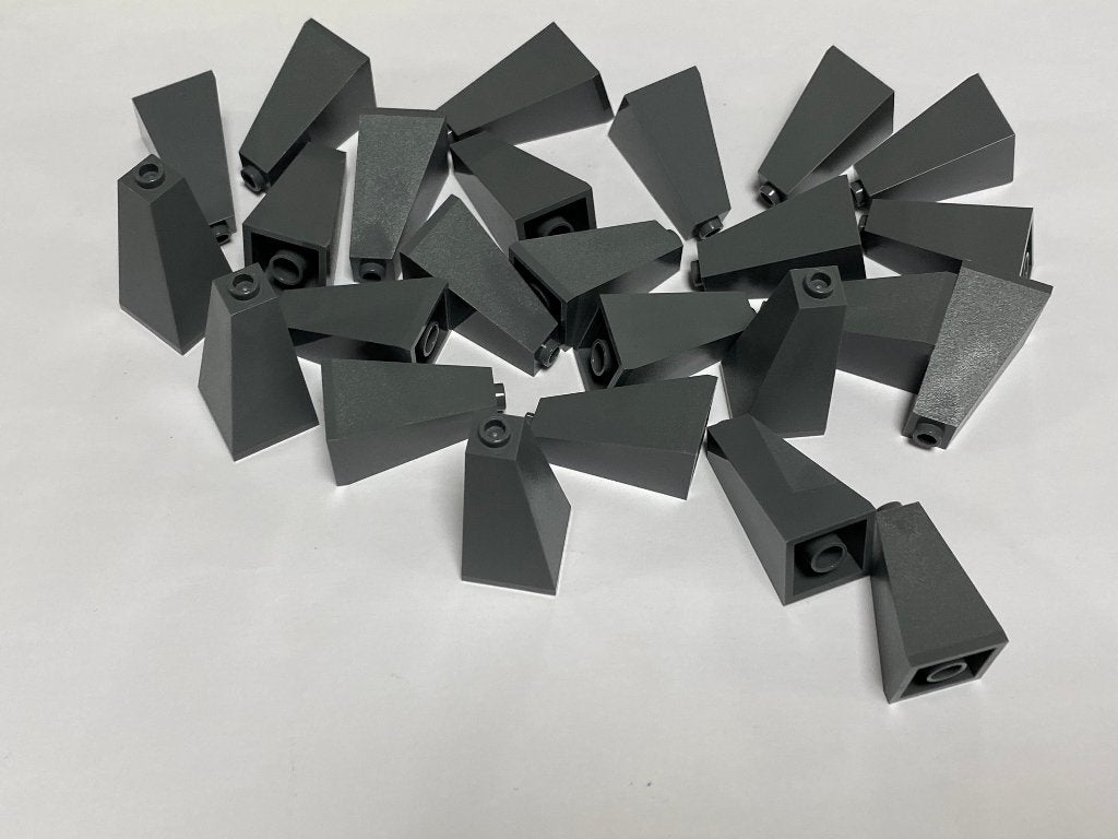 Partij 25x nieuwe 2x2x3 Lego hoek dakpannen, diverse kleuren, Overige thema's, Lego, Nieuw, Ophalen of Verzenden