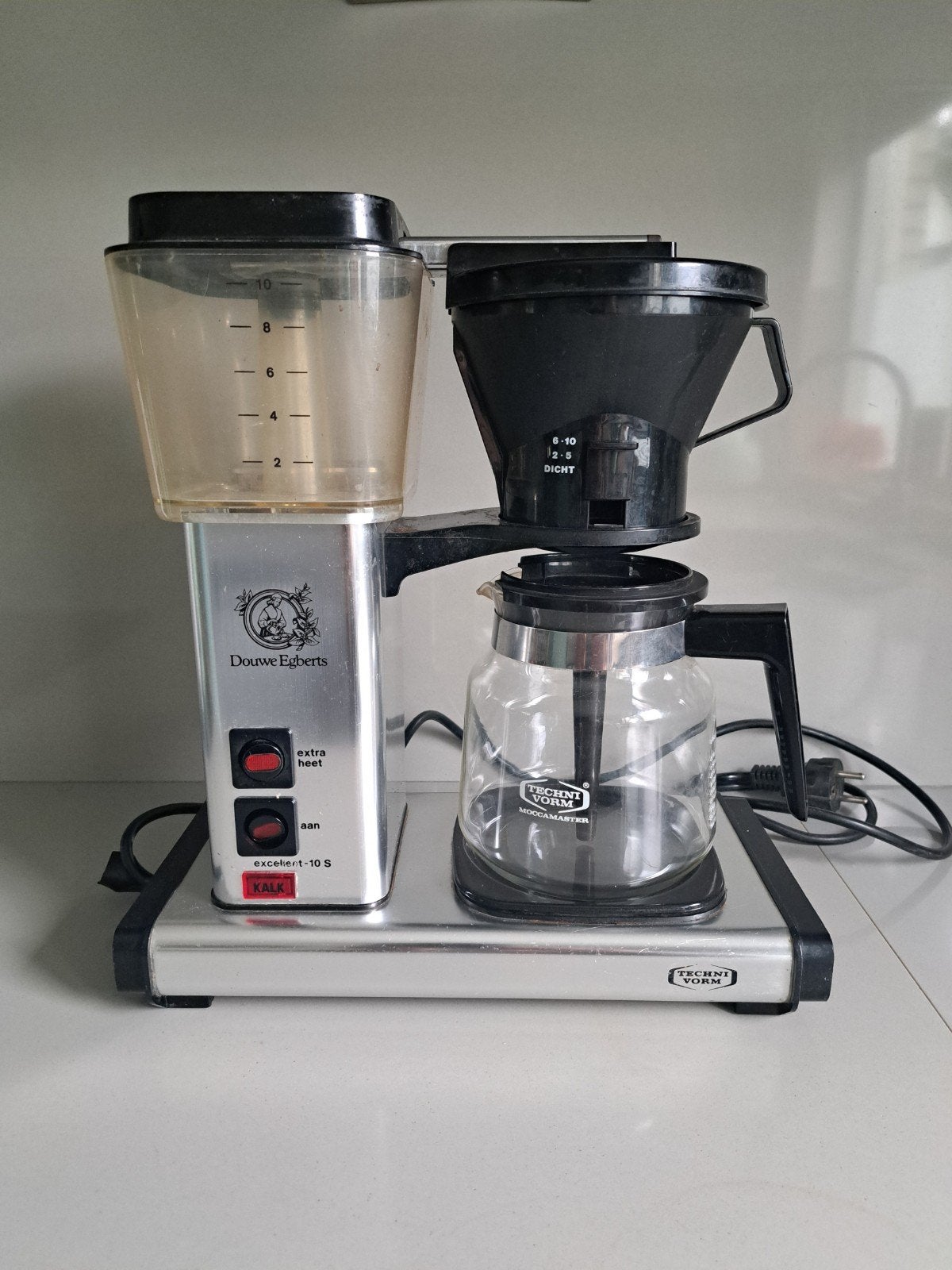 Douwe Egberts Technivorm Koffiezetapparaat - voor onderdelen, Ophalen, 10 kopjes of meer, Koffiemachine, Gemalen koffie