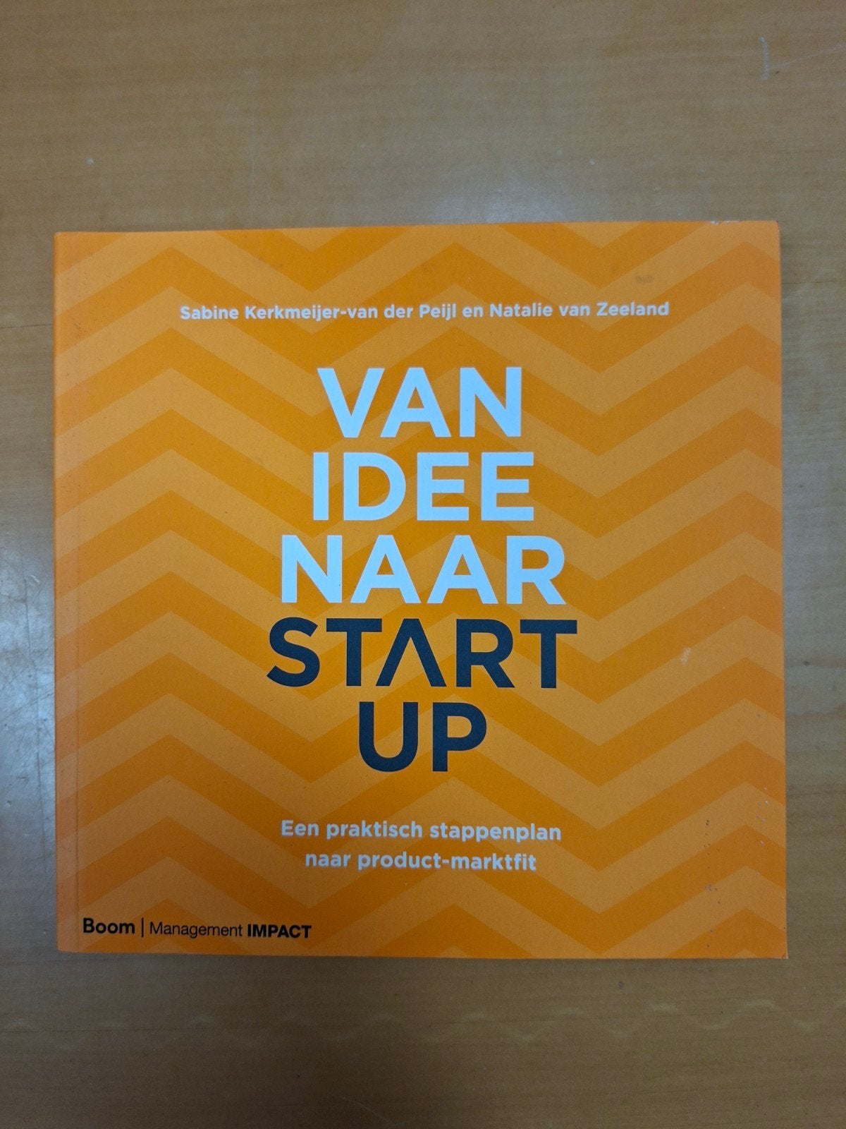Van Idee Naar Start-Up: Praktisch Stappenplan, Ophalen of Verzenden, Zo goed als nieuw, Management, Sabine Kerkmeijer-van der Peijl en Natalie van Zeeland