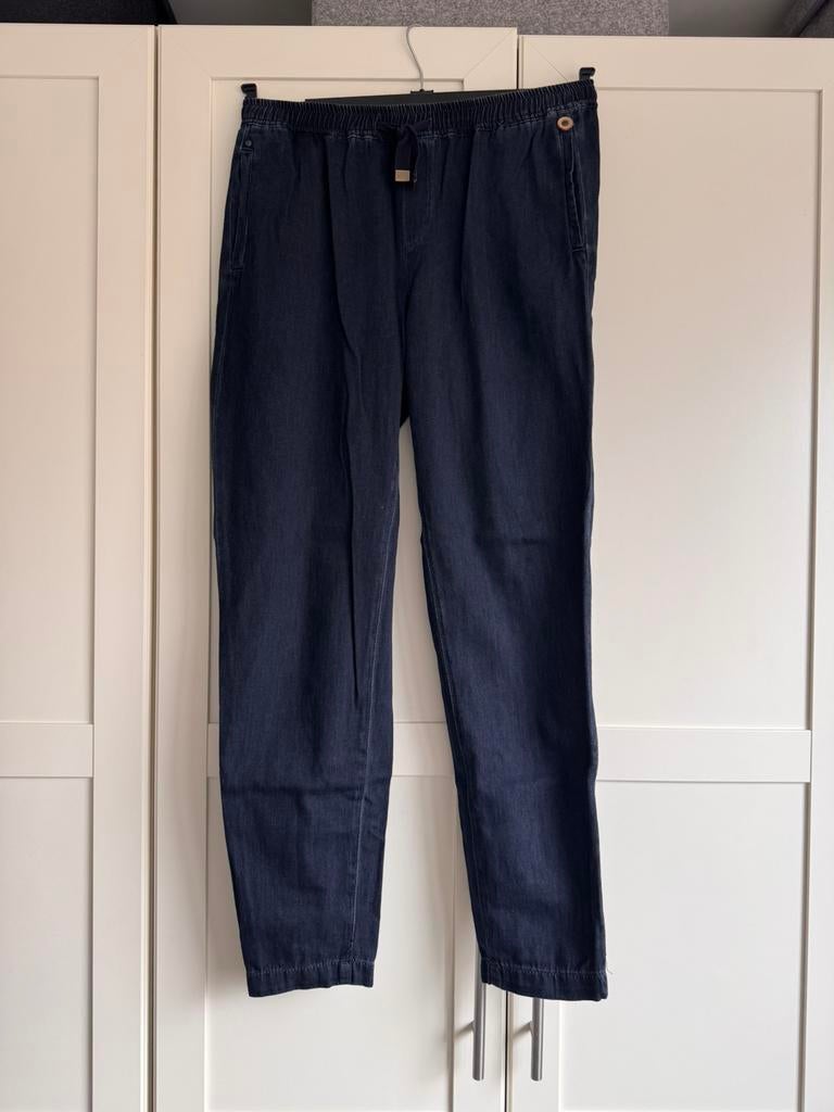 Didi denim soepele broek | maat 34 | donkerblauw, Blauw, Ophalen of Verzenden, Maat 34 (XS) of kleiner, Lang