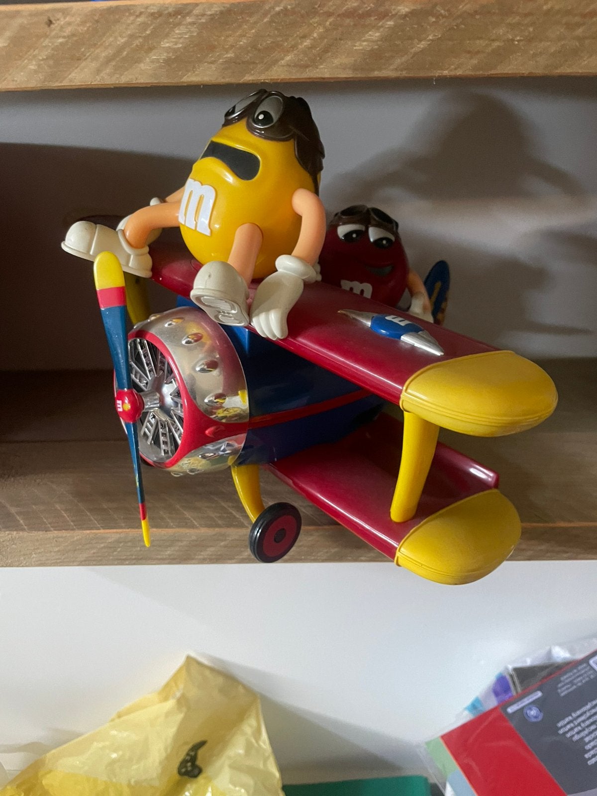 M&M dispencer vliegtuig, Ophalen of Verzenden, Gebruikt, Dier