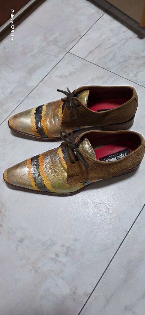 Zeer mooie Pepe Milan schoenen, mt 41. Beperkte oplage, Overige kleuren, Pepe Milan, Ophalen of Verzenden, Zo goed als nieuw