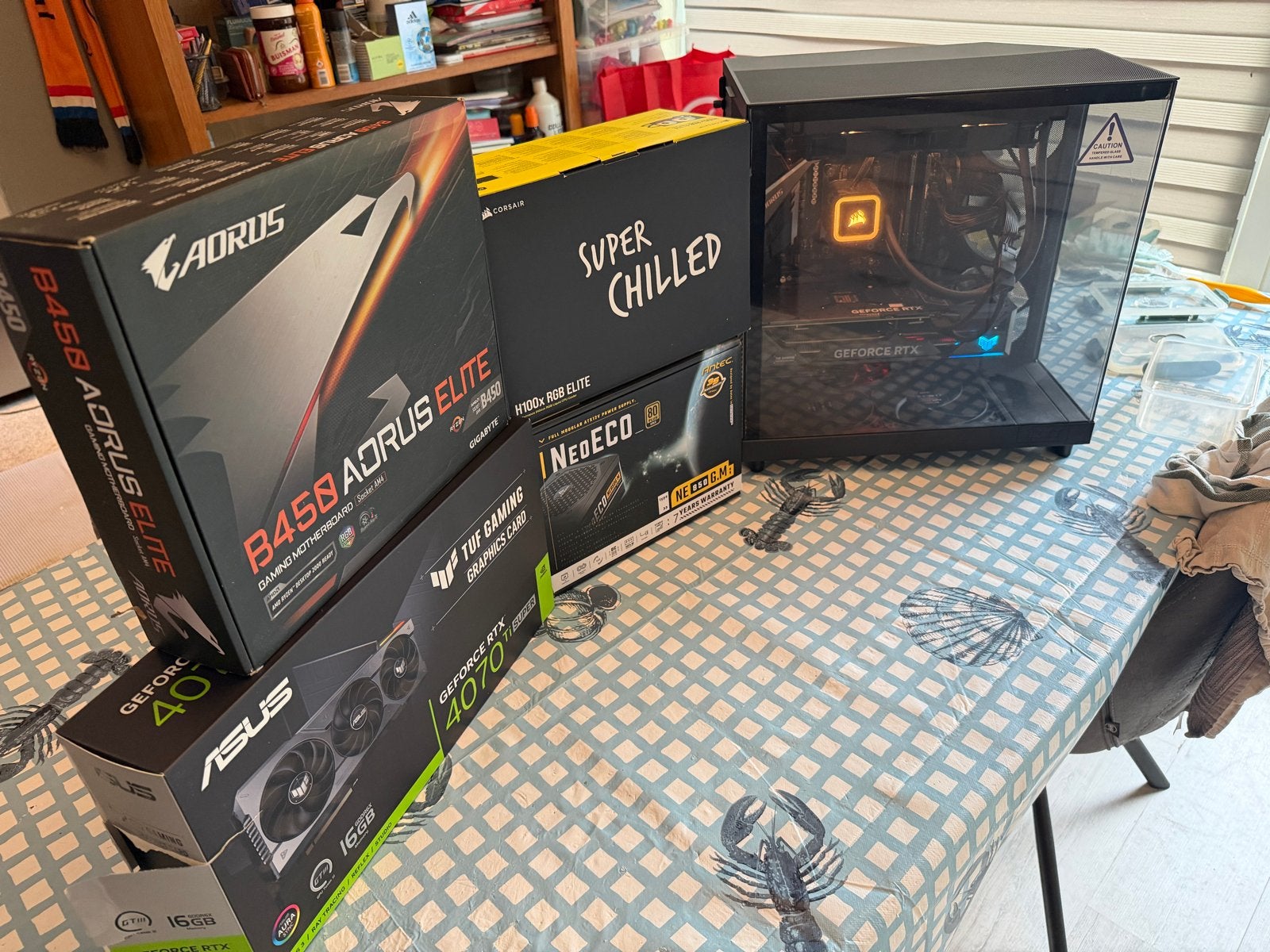 Krachtige gaming-pc – RTX 4070 Ti SUPER 16GB + Ryzen 7 5800X, Computers en Software, Ophalen of Verzenden, Zo goed als nieuw, Gaming
