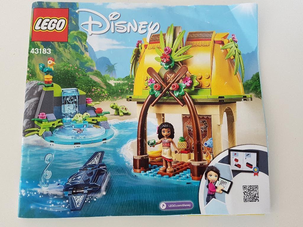 Lego Disney Princess 43183 Vaiana's Eilandhuis, Compleet, Lego, Ophalen of Verzenden, Zo goed als nieuw