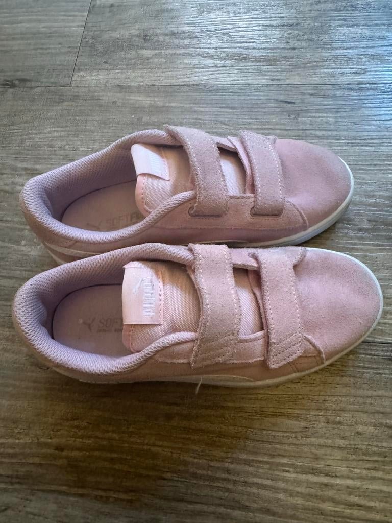 Puma roze sneakers maat 35, Kinderen en Baby's, Babykleding | Schoentjes en Sokjes, Ophalen of Verzenden, Zo goed als nieuw