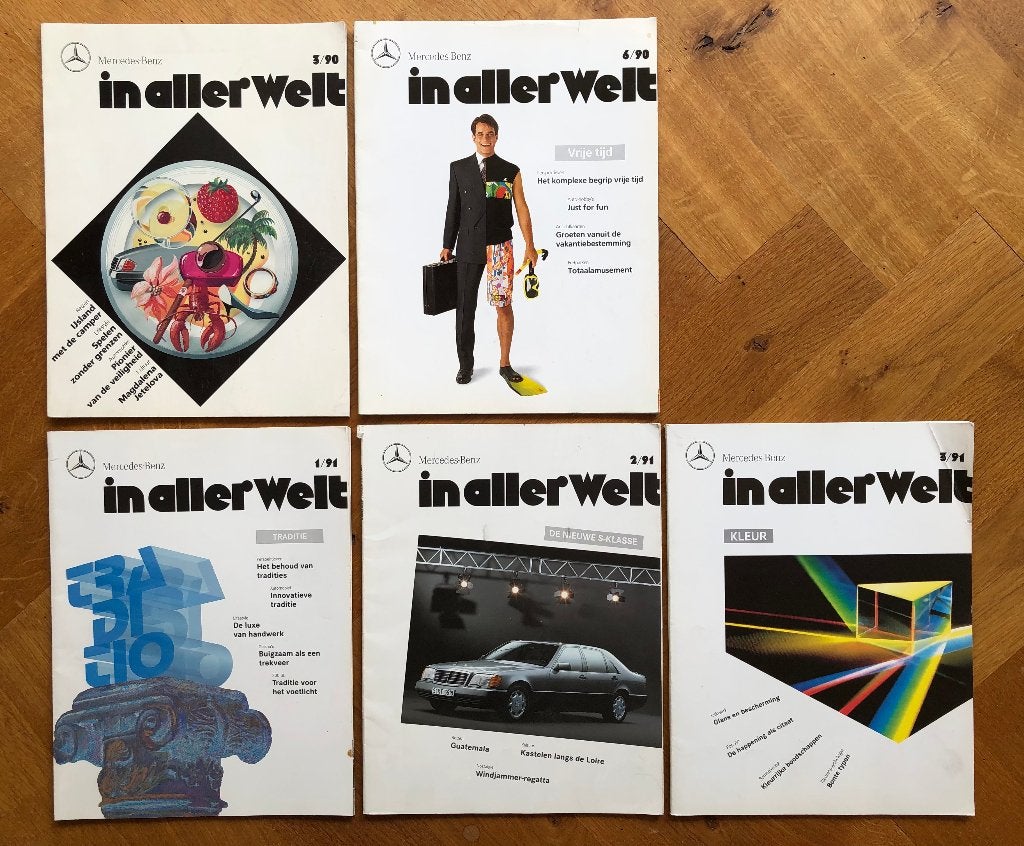 5 Mercedes-Benz In Aller Welt bladen, Ophalen of Verzenden, Gelezen, Mercedes, Mercedes-Benz