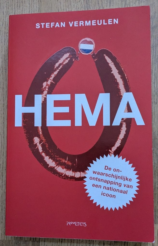 Hema, geschreven door Stefan Vermeulen., Stefan vermeulen, Ophalen of Verzenden, Zo goed als nieuw, Economie en Marketing