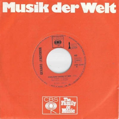 GÉRARD LENORMAN 1974      SUPER FRAAI !!! L979, Cd's en Dvd's, Vinyl Singles, Ophalen of Verzenden, Gebruikt, 7 inch, Pop