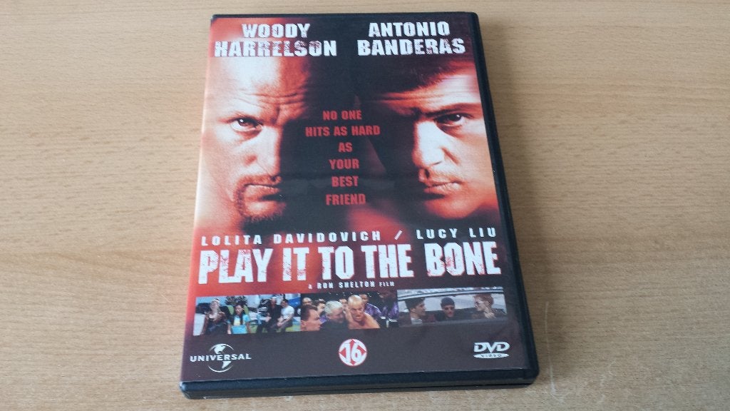 Play It To The Bone - Antonio Banderas/Woody Harrelson/Lucy, Cd's en Dvd's, Vanaf 16 jaar, Ophalen of Verzenden, Zo goed als nieuw