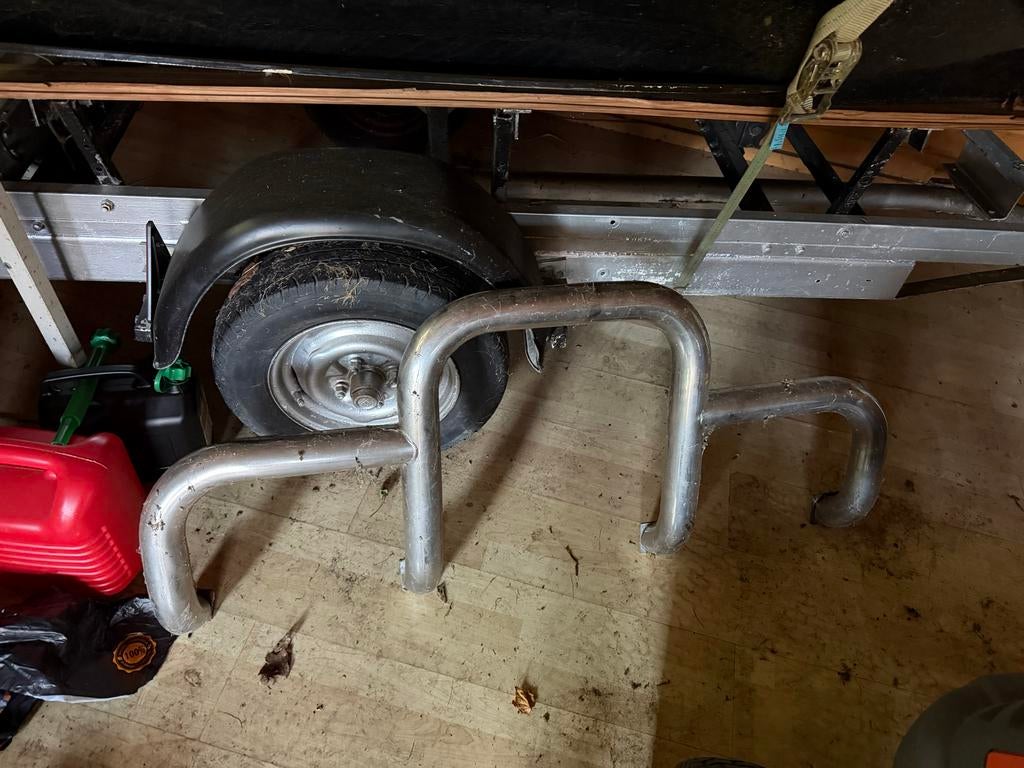 Bullbar voor Jeep Wrangler 1995 - Roestvrij Staal, Jeep, Gebruikt, Voor, Ophalen of Verzenden