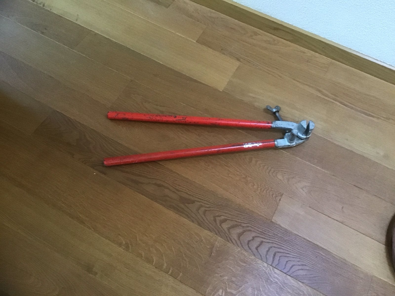 Buigtang voor gootbeugels, Ophalen, Gebruikt, Snijgereedschap