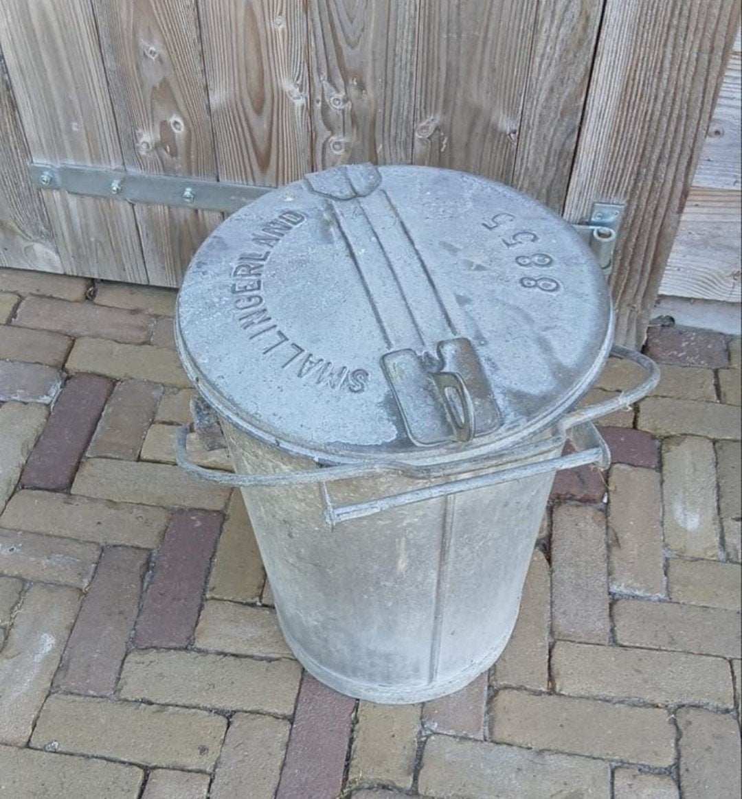 Ik ZOEK deze Oude vuilnisbak Lisse, 40 liter of meer, Ophalen, Gebruikt