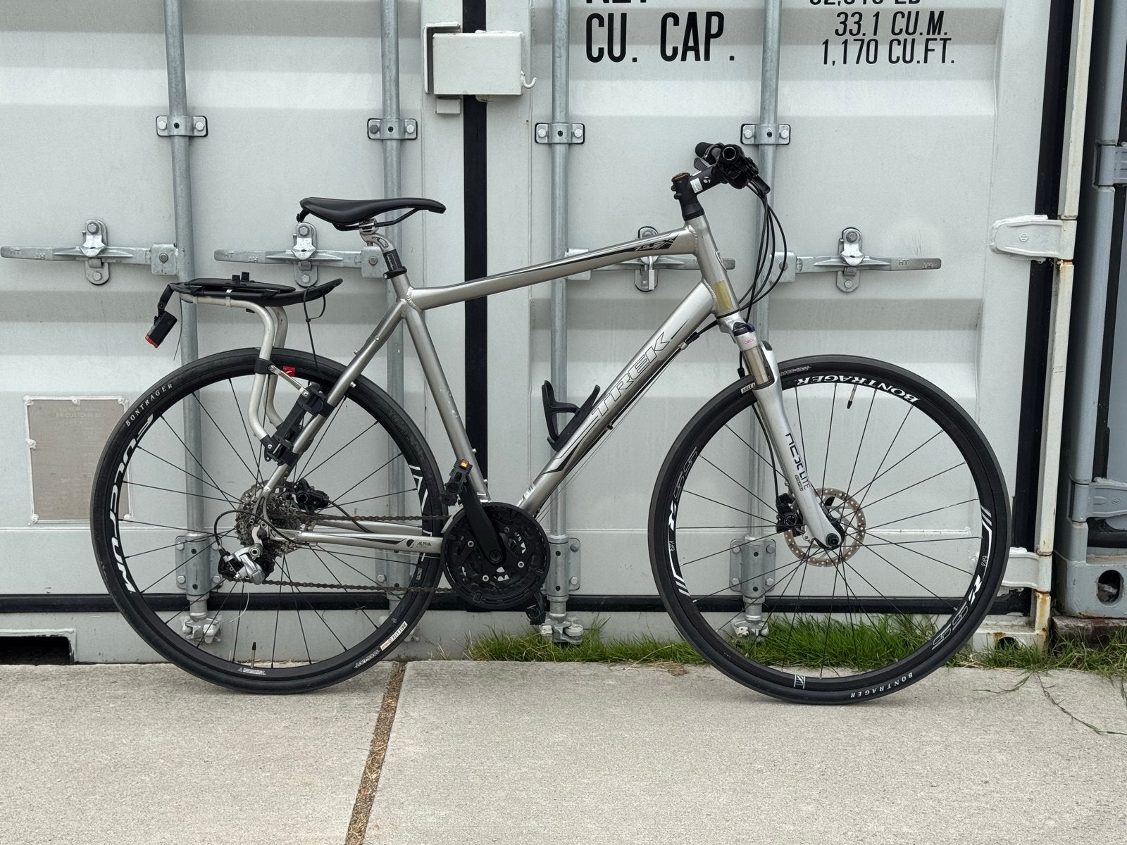 Trek 7.3 FX Disc Hybride Fiets - Goede Staat, Fietsen en Brommers, Fietsen | Heren | Sportfietsen en Toerfietsen, Overige merken