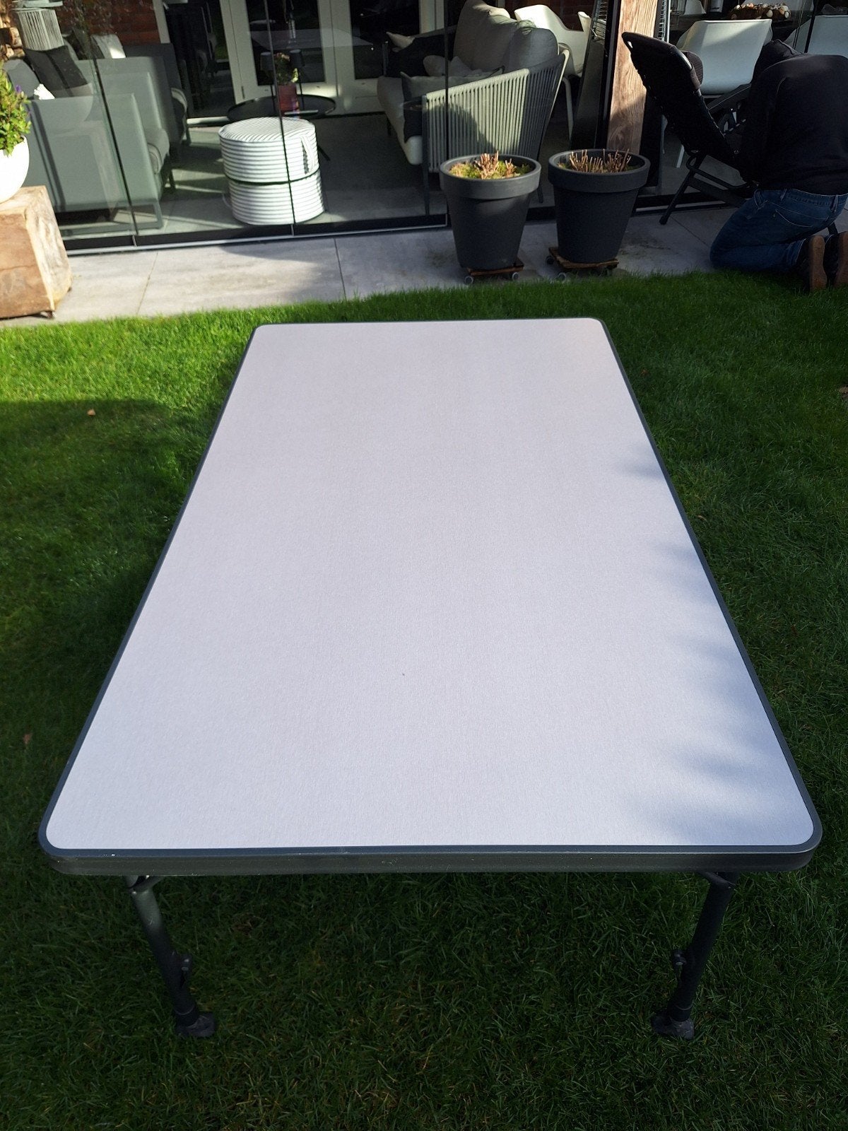 Crespo  Grote Campingtafel AP 274 - 150x90cm, Ophalen, Zo goed als nieuw, Campingtafel
