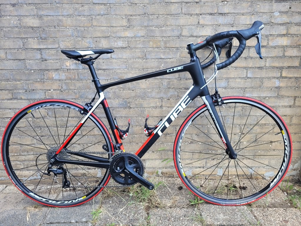 Cube Attain GTC Race Carbon – Frame 58 – Shimano 105, 28 inch, Carbon, Zo goed als nieuw, 57 tot 61 cm