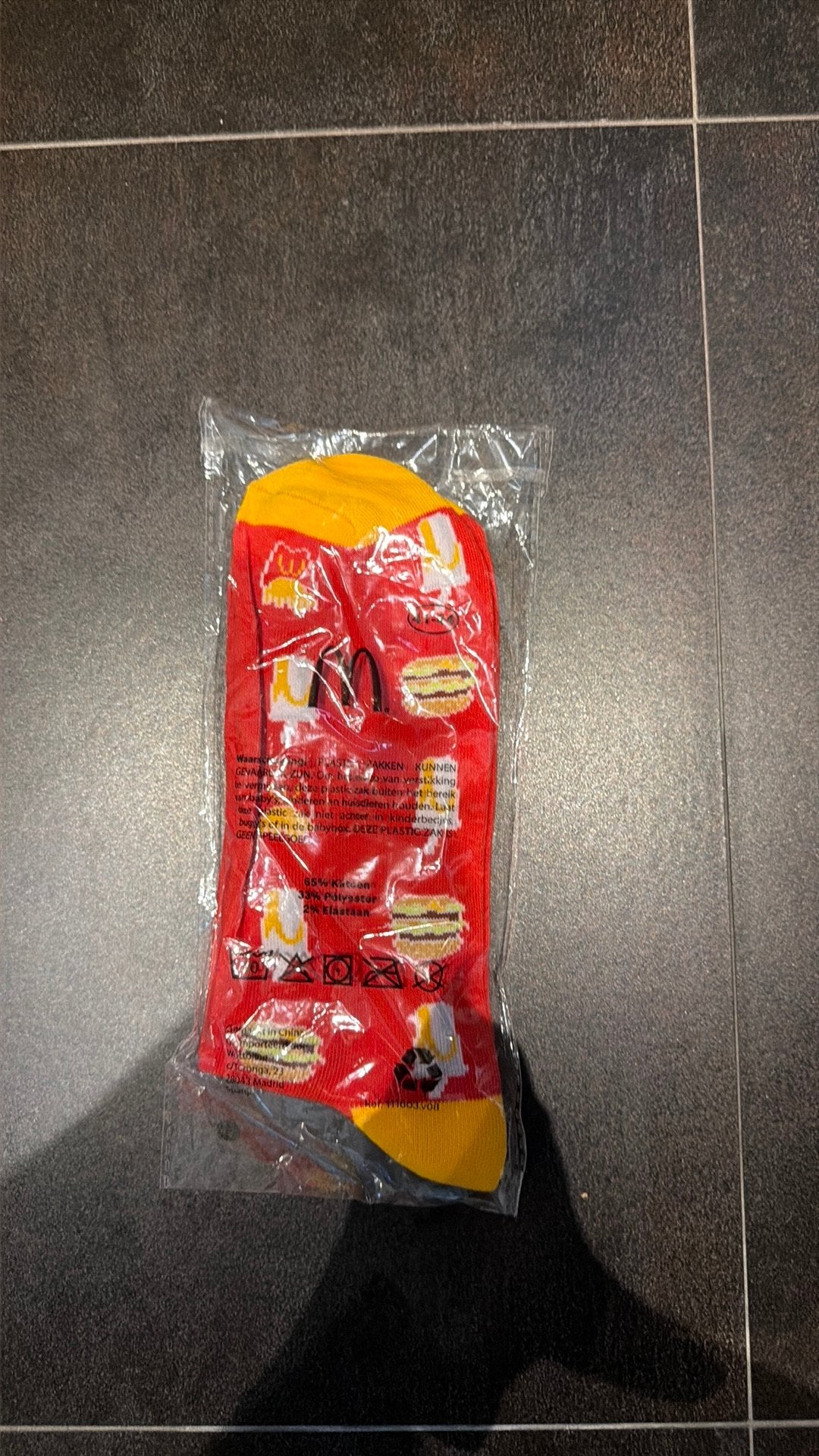 Mc Donalds Sokken Maat 41-44, Ophalen of Verzenden, Zo goed als nieuw