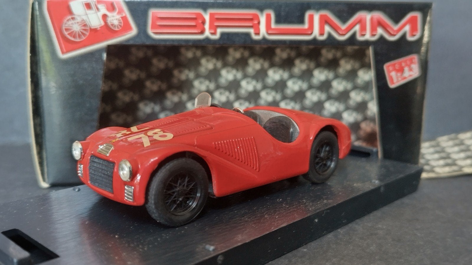 Ferrari 125 S 1:43 Brumm Pol, Hobby en Vrije tijd, Overige merken, Auto, Verzenden, .