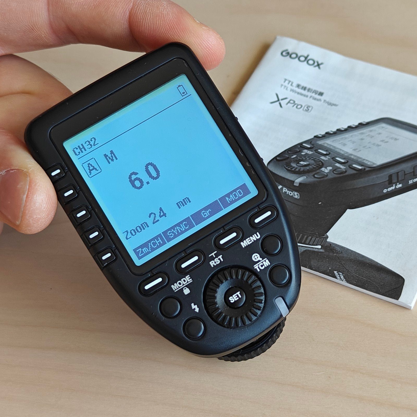 Godox XProS II - Flitser Trigger voor Sony, Ophalen of Verzenden, Zo goed als nieuw, Trigger/ontvanger, Draadloos