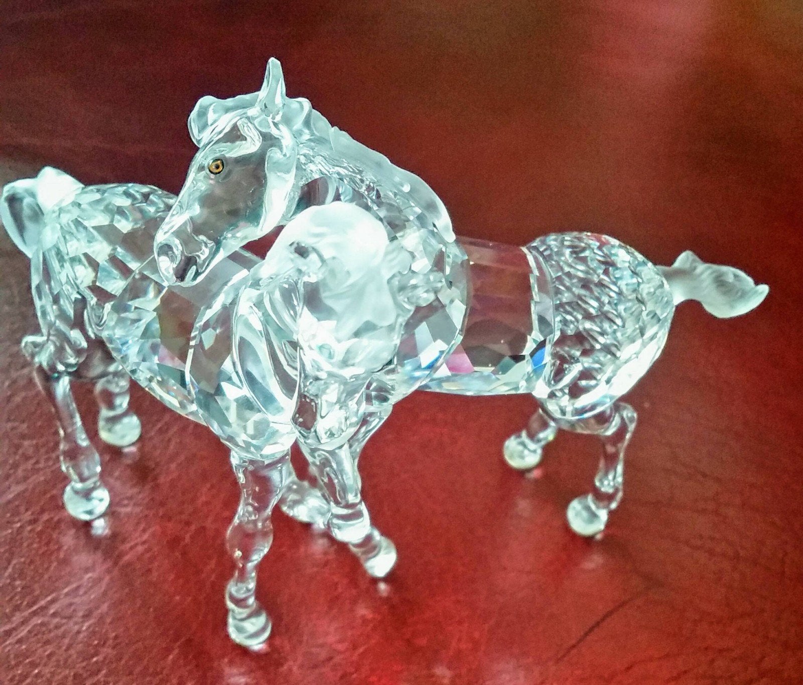 Swarovski spelende veulens, Verzamelen, Ophalen of Verzenden, Zo goed als nieuw, Figuurtje