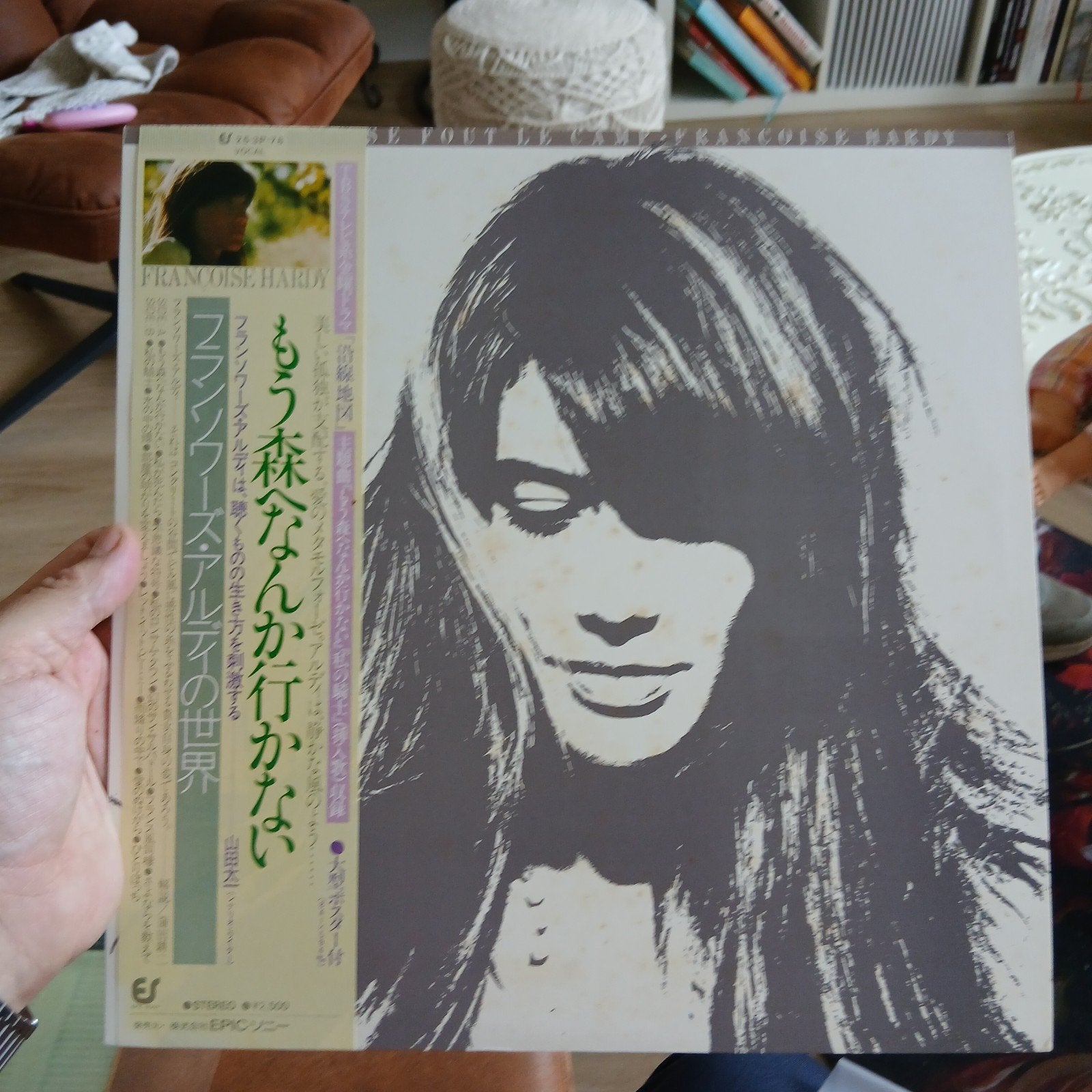 Françoise Hardy - Ma Jeunesse Fout Le Camp LP (Jap. persin, LP, Pop, Inclusief insert, Ophalen of Verzenden