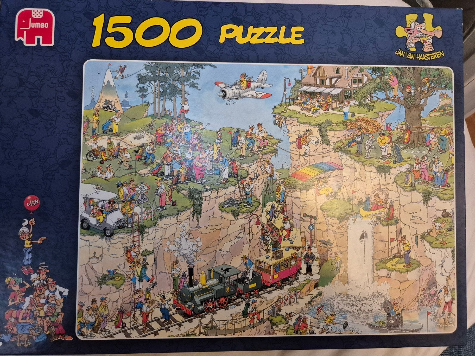 Jan van Haasteren, Ophalen, 500 t/m 1500 stukjes, Zo goed als nieuw, Legpuzzel