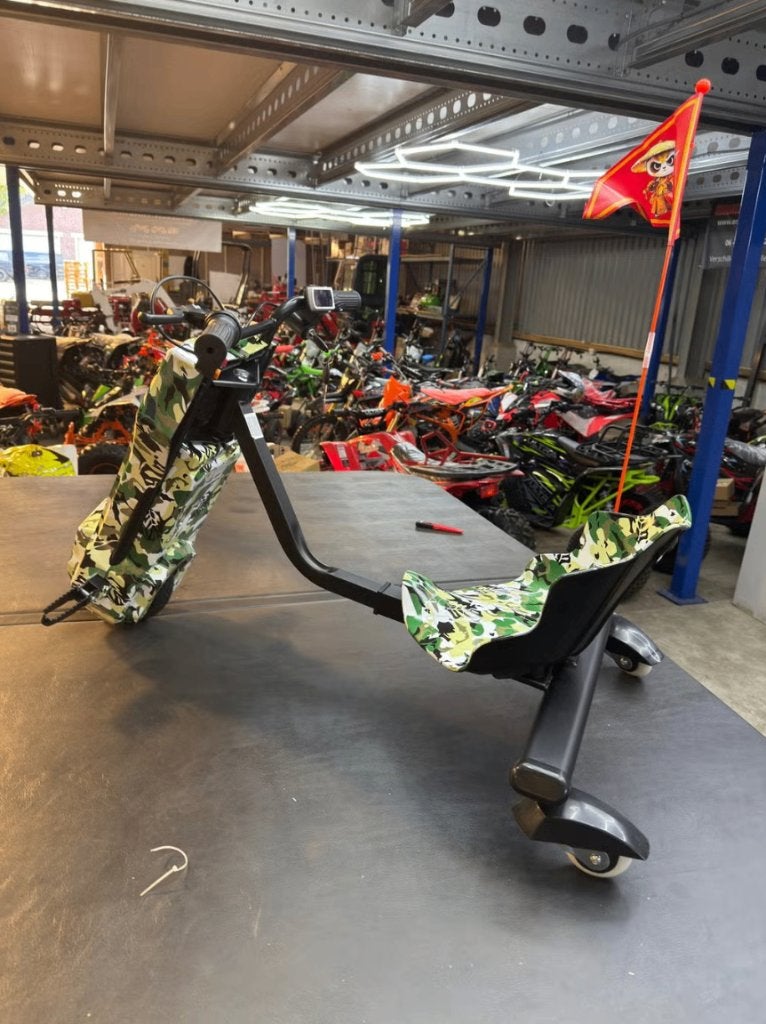 Drifttrike drift cart nieuw 36v verlichting en Bluetooth, Nieuw
