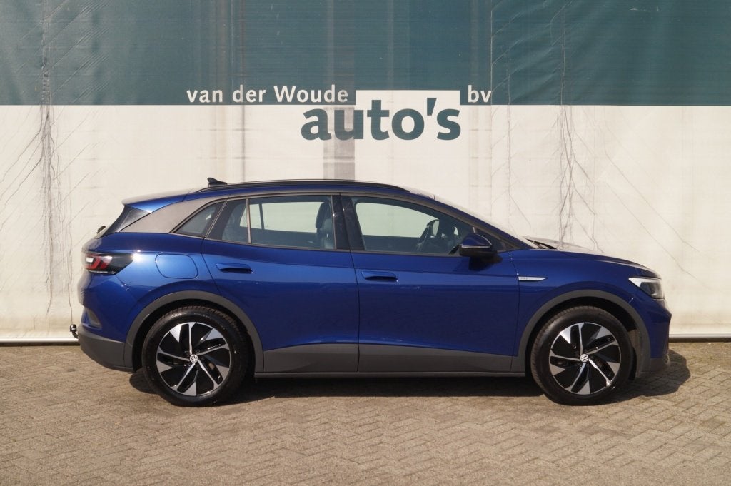 Volkswagen ID.4 Pro 77 kWh -SOH95%-NAVI-ECC-PDC-TREKHAAK-, Auto's, Volkswagen, Automaat, 0 cilinders, Gebruikt, Blauw