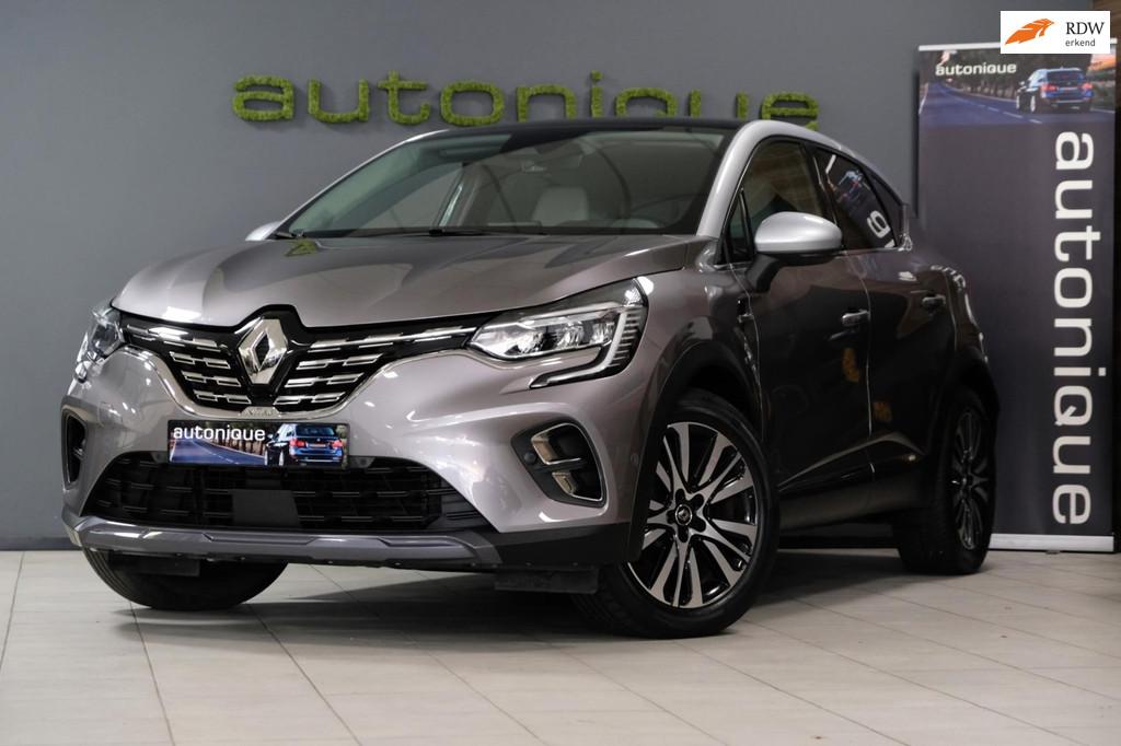 Renault Captur 1.6 E-Tech Plug-in Hybrid 160 Initiale Paris, Auto's, Renault, Bedrijf, Te koop, Captur, 360° camera, ABS, Airbags