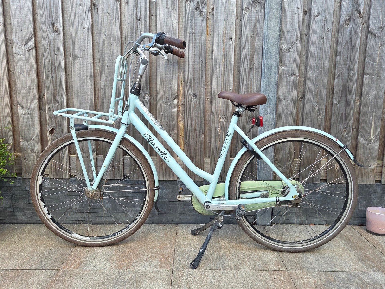 Gazelle fiets met voordrager, Ophalen, Gebruikt, Gazelle, Versnellingen