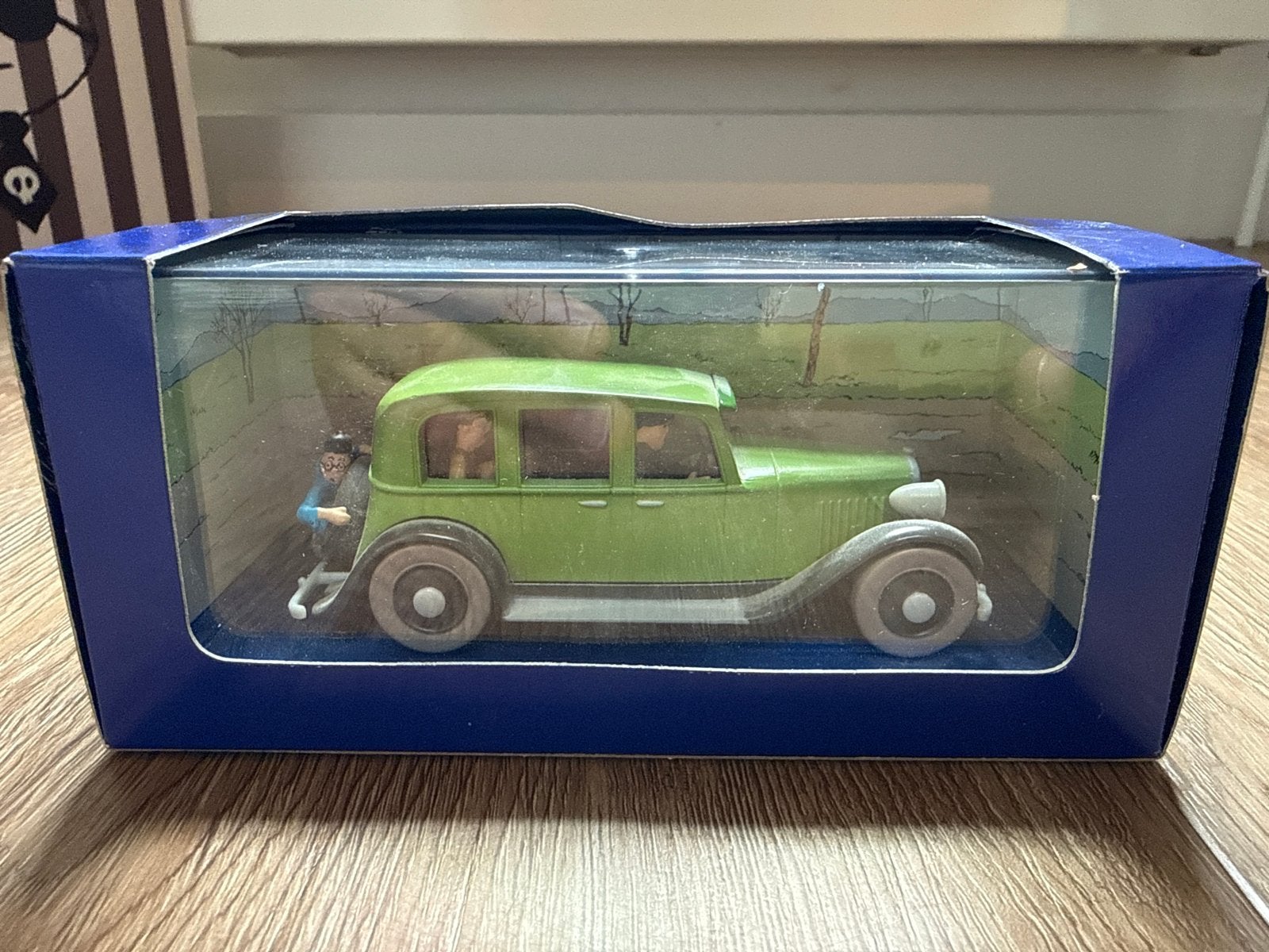 Kuifje auto (en voiture tintin) Blauwe lotus moulinsart 2002, Verzamelen, Ophalen of Verzenden, Nieuw
