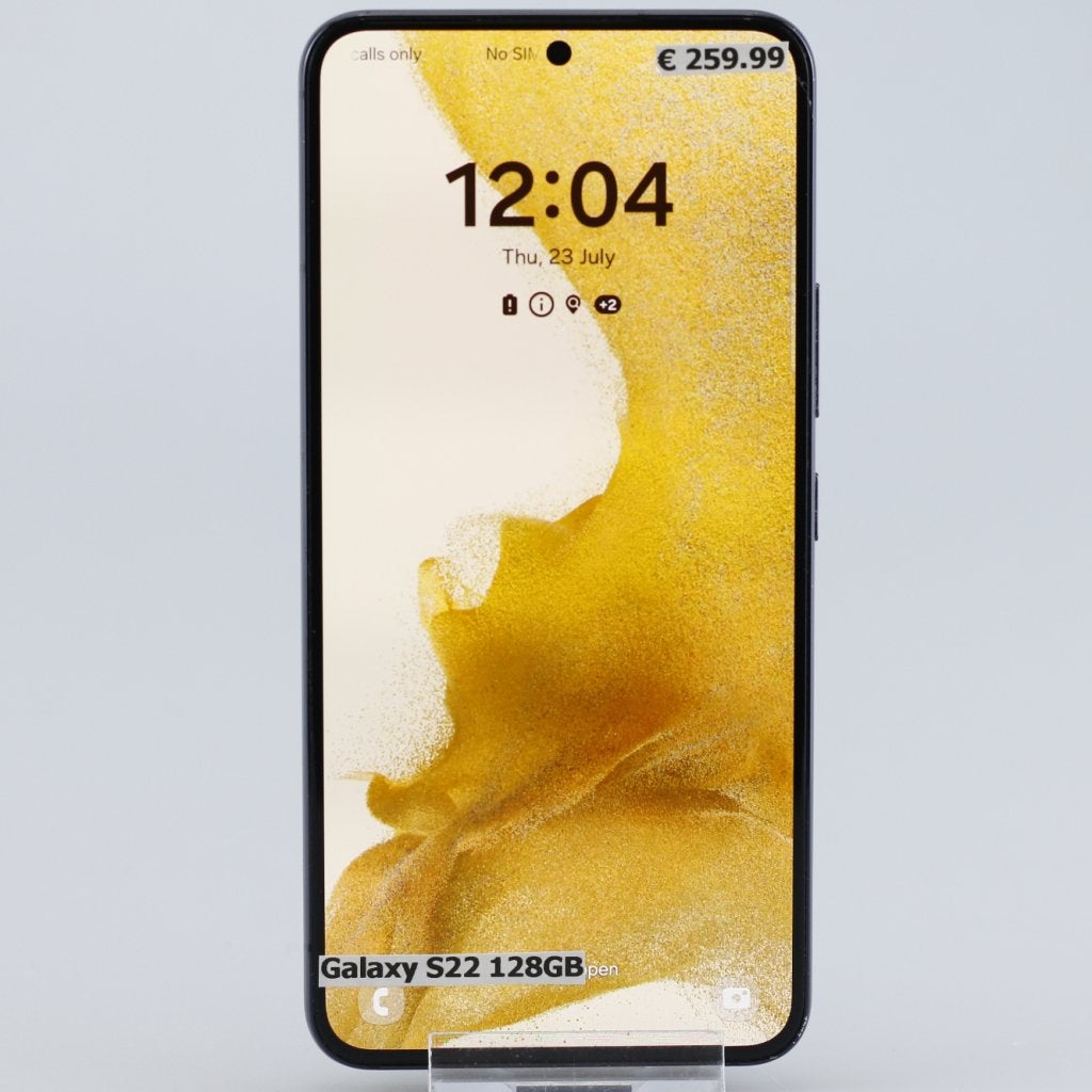 Samsung Galaxy S22 128GB Zwart | Nette staat, Telecommunicatie, Mobiele telefoons | Samsung, Samsung, Zo goed als nieuw, Support@Samsung.com