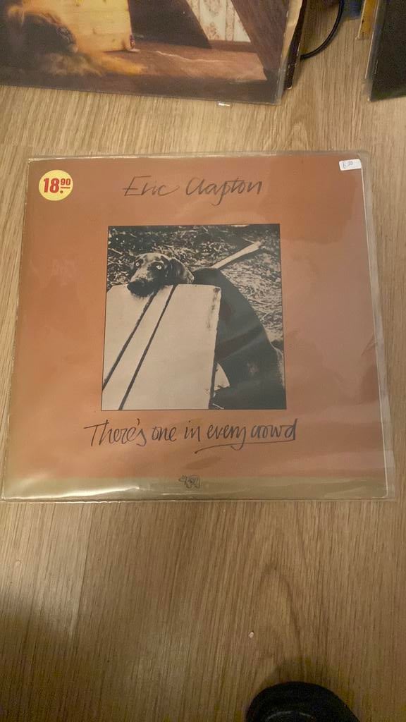 Lp eric clapton, there’s one in every crowd, Ophalen of Verzenden, Zo goed als nieuw, Overige formaten, Poprock