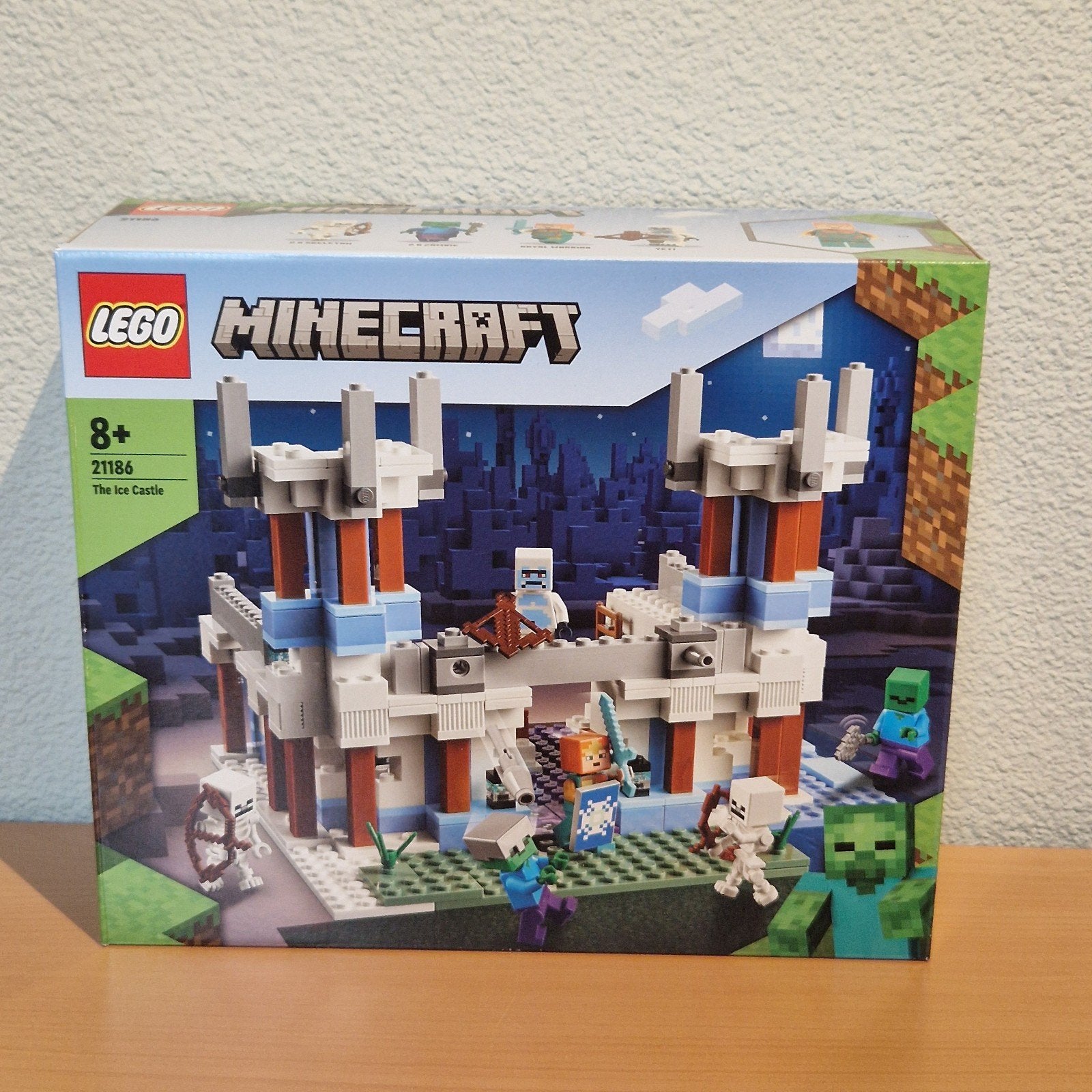 lego minecraft 21186 the ice castle, nieuw, Minecraft, Lego, Nieuw, Ophalen of Verzenden