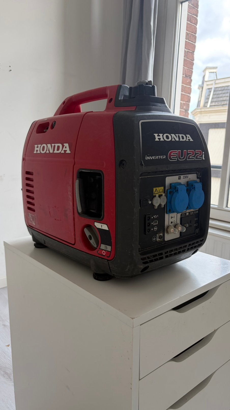 Honda EU22i Agregaat/Generator, Doe-het-zelf en Verbouw, Aggregaten, Ophalen of Verzenden, Zo goed als nieuw, Minder dan 5 kVA
