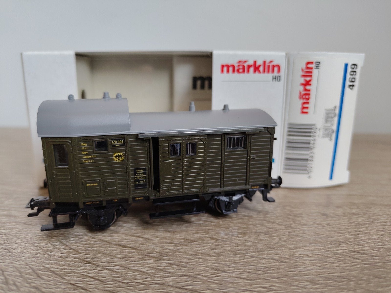 Märklin 4699 - bagage rijtuig DRG, Wisselstroom, Wagon, Ophalen of Verzenden, Zo goed als nieuw