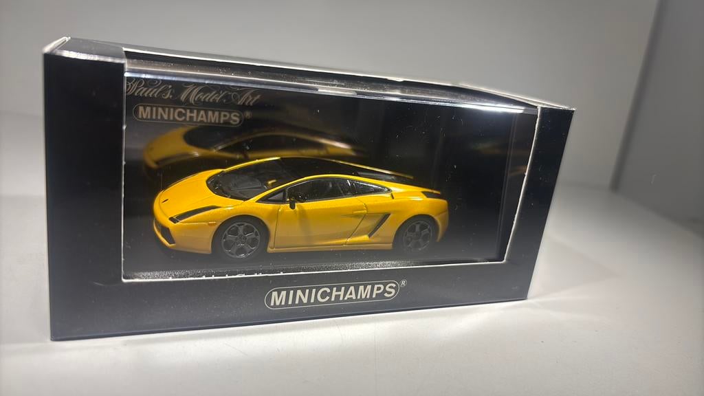 Lamborghini gallardo giallo midas minichamps 1.43