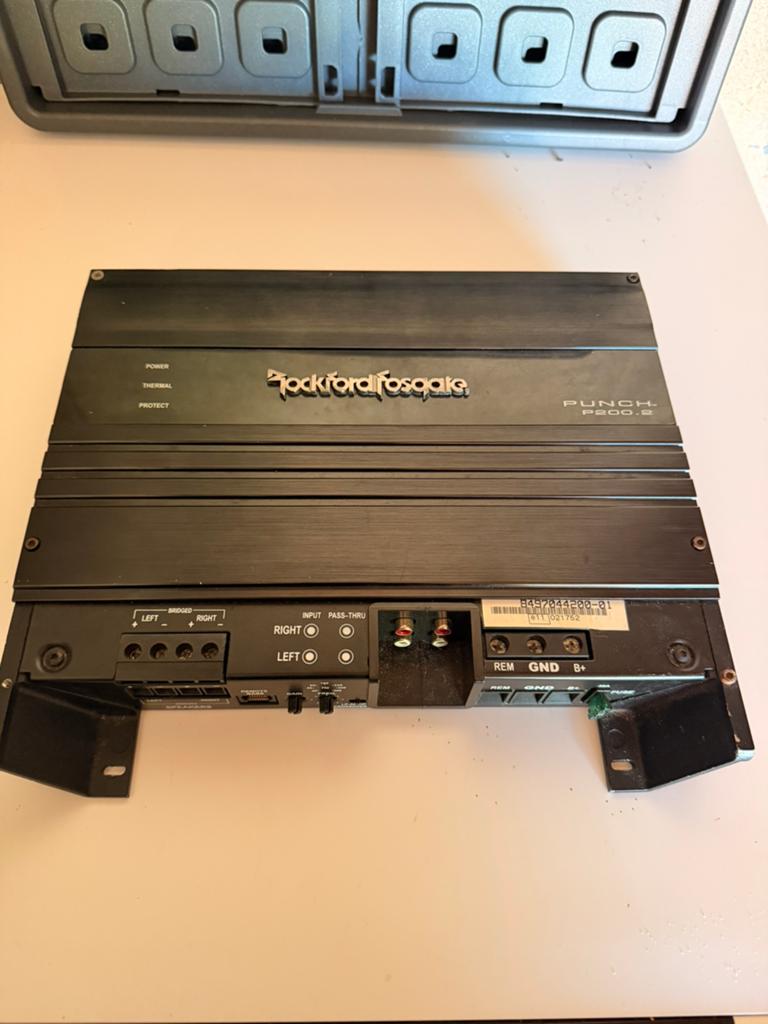 Rockford Fosgate Punch P200.2, Ophalen of Verzenden, Zo goed als nieuw