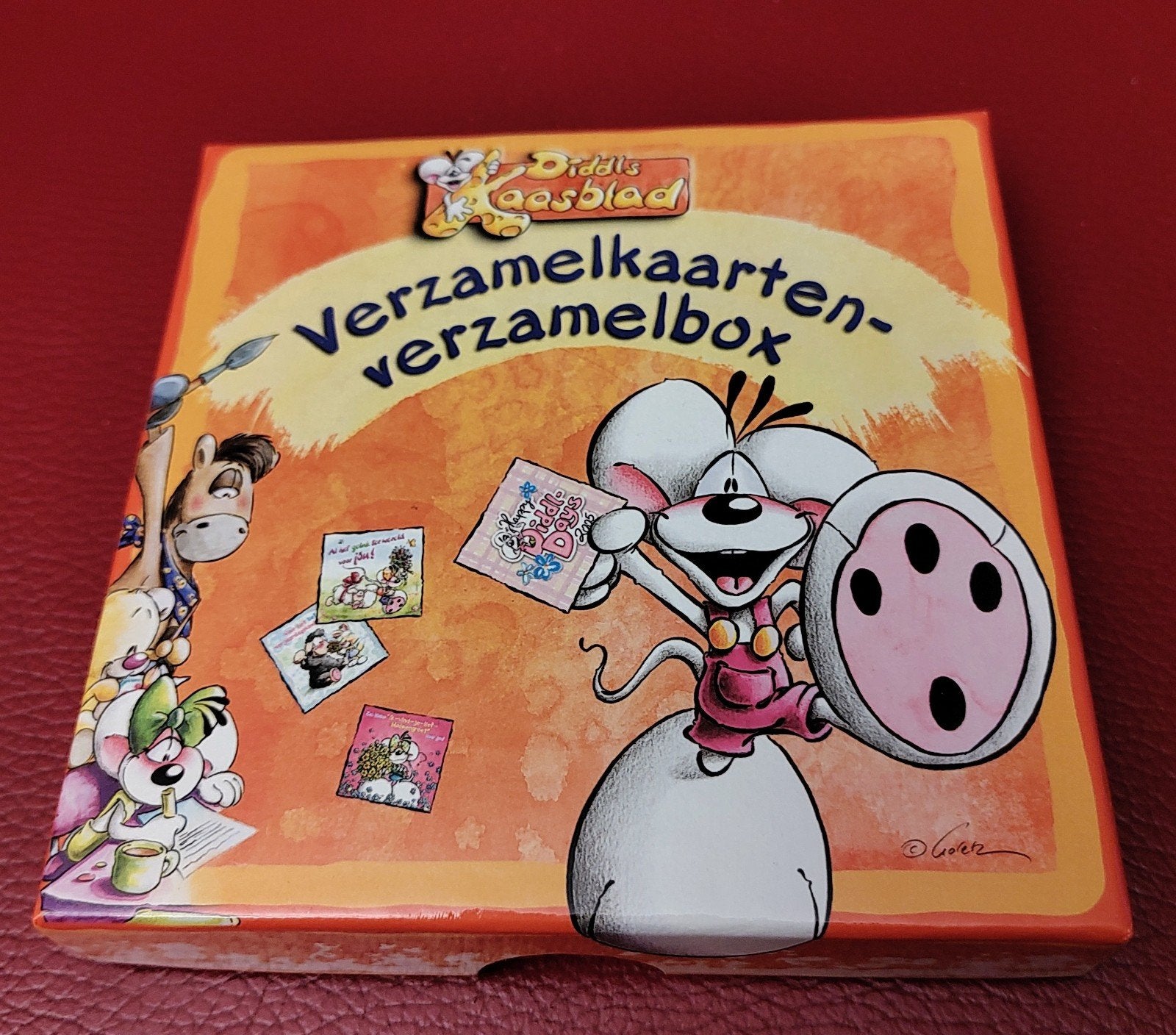 Diddl Verzamelkaarten-verzamelbox, Verzamelen, Ophalen of Verzenden, Diddl, Zo goed als nieuw, Papier, Kaart of Schrift