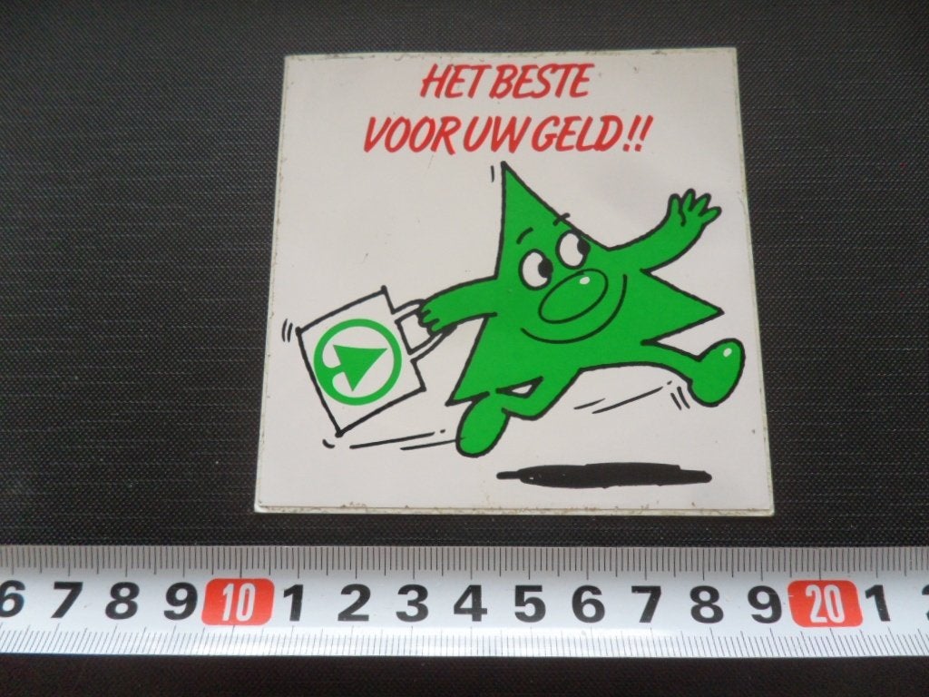 sticker Supermarkt SPAR Het beste voor uw geld !!, Ophalen, Zo goed als nieuw