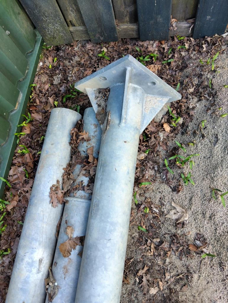Kantelmast., Ophalen, Overige materialen, 6 meter of meer, Overige typen